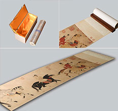 巴林右馆藏书画复制博物馆书画复制服务